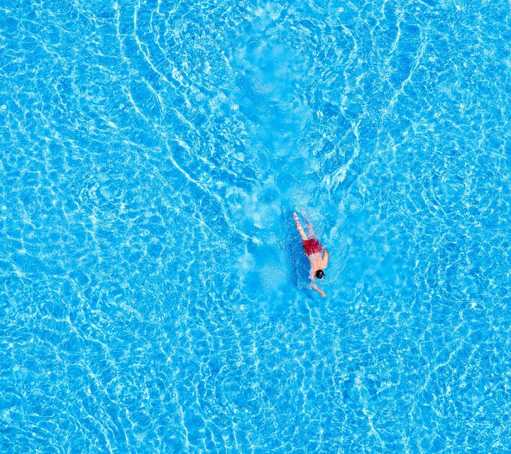 swimming
