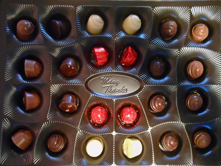 chocolates...