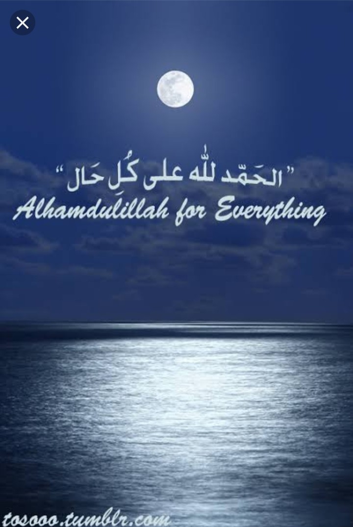 Alhumdulilah for everything
