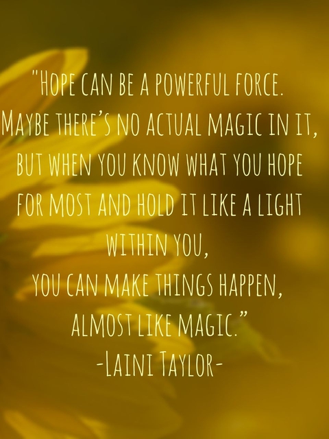 Hope is Almost like Magic
