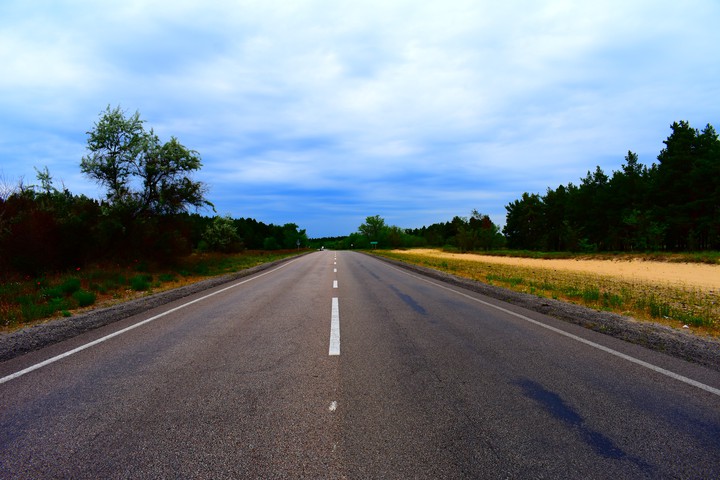 Rainy road