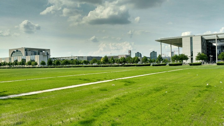 Berlin parliament fields