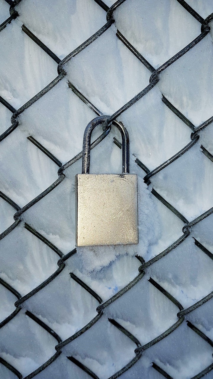 the key on fance