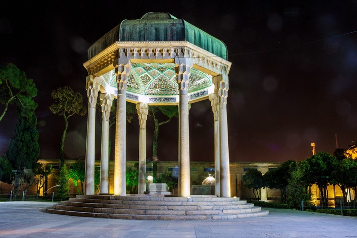 Tomb of 'Hafez' famous Iranian poet in Shiraz,Iran