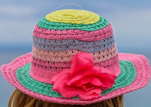 Rainbow hat