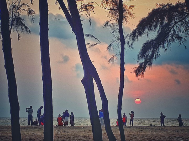 Sun set