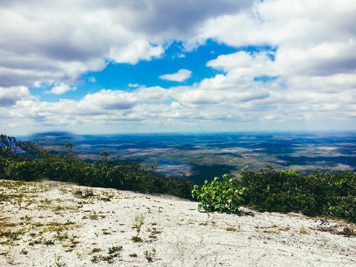 Paisagem de uma montanha