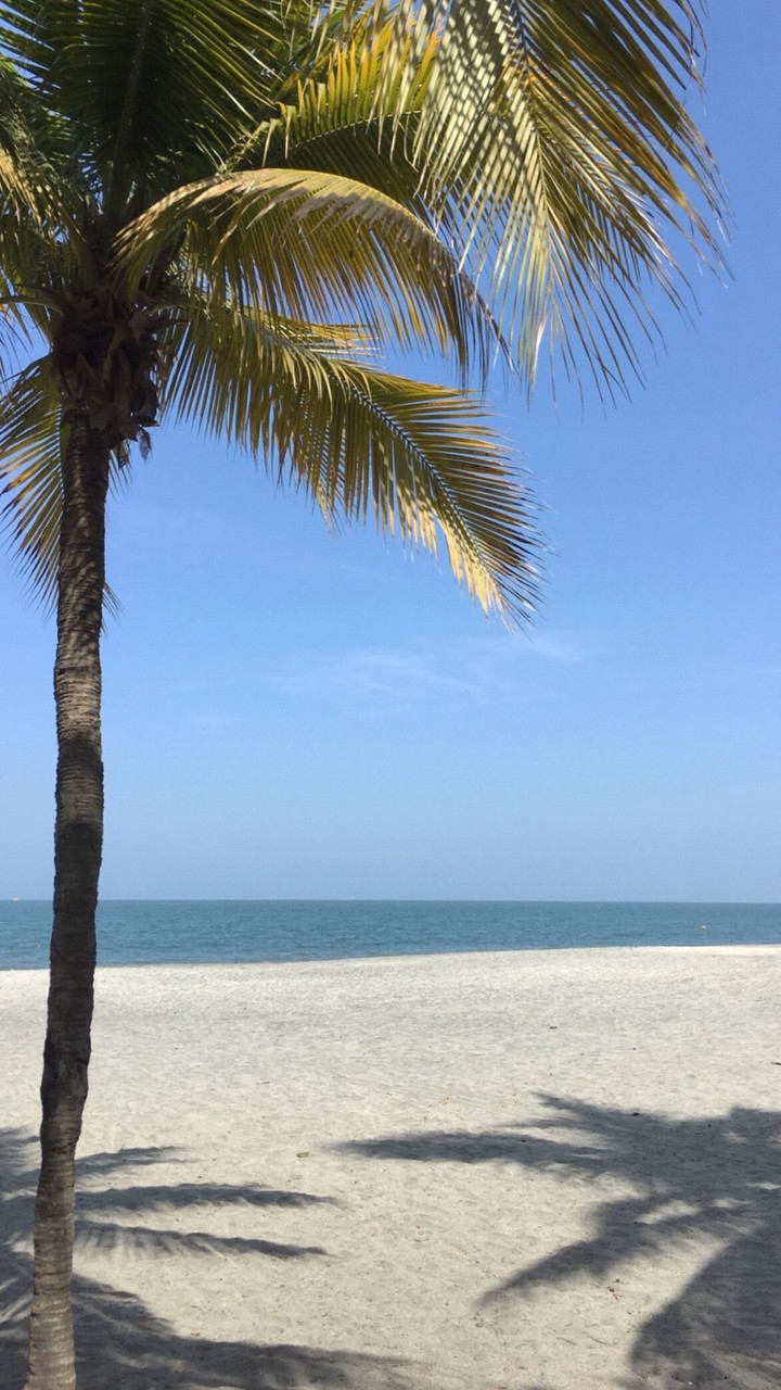 Playa en Colombia