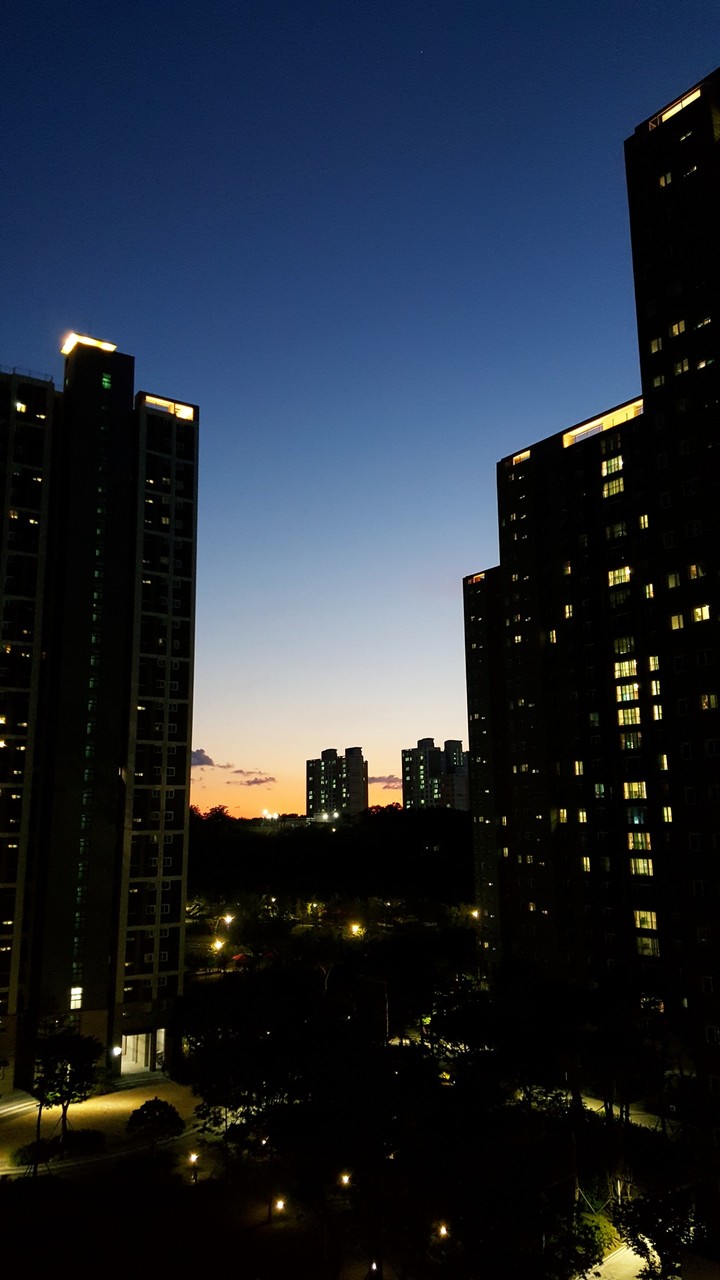 sun set