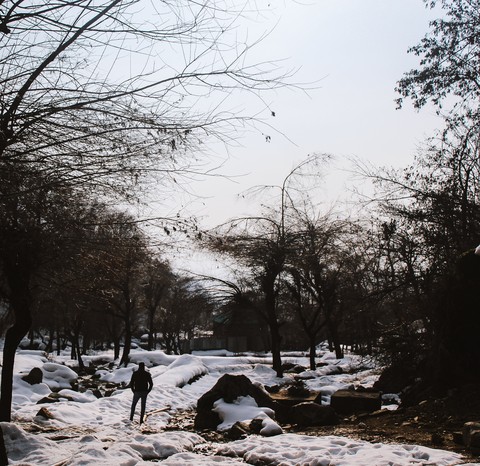 winter in kashmir