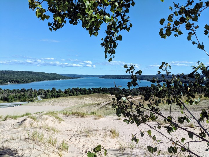 Sleeping Bear National Lakeshore toward Glen Lake
