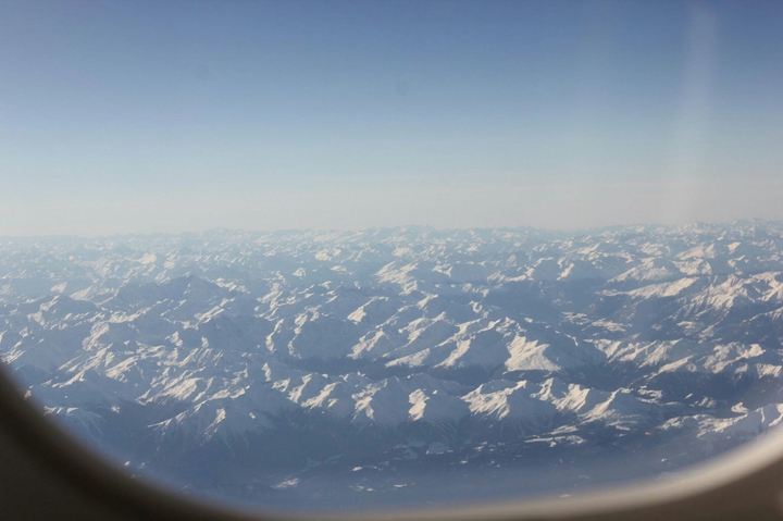 Snow Clad Mountains Of Kashmir