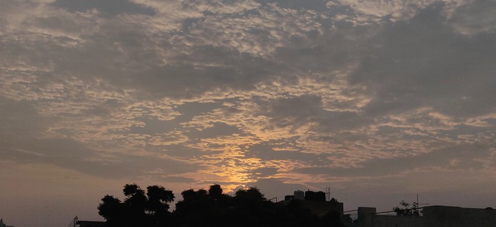 evening hues