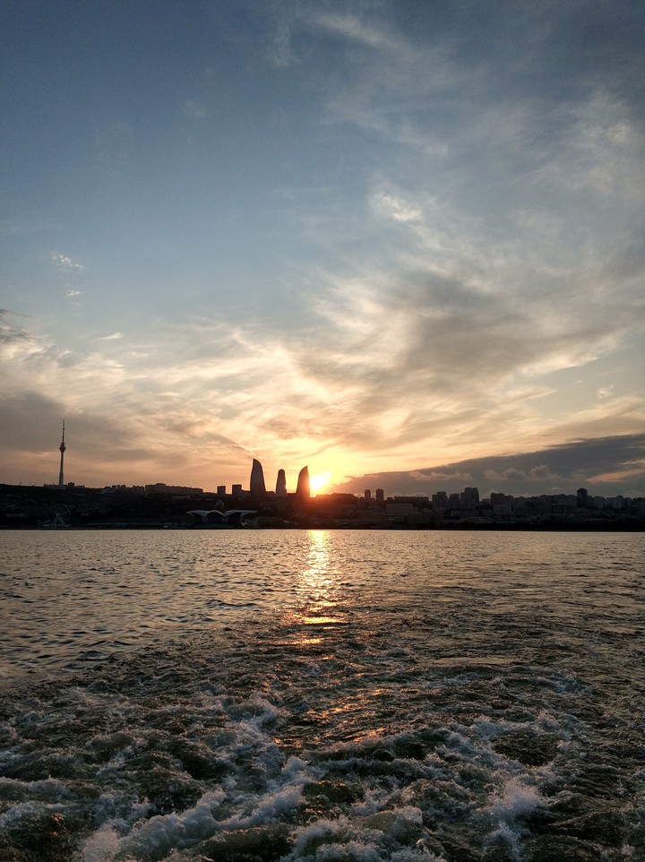 Baku sunset