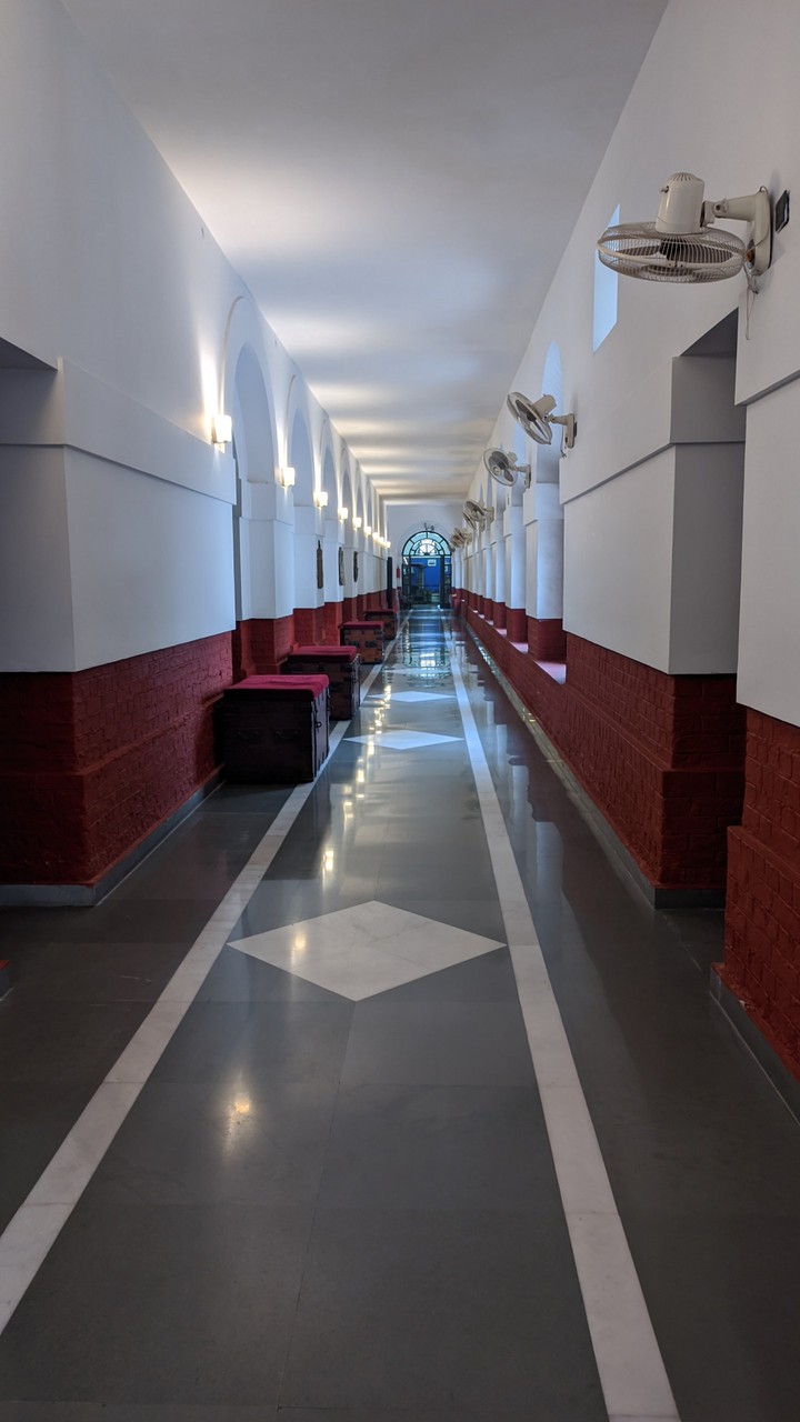 corridor in Rashtrapati bhavan