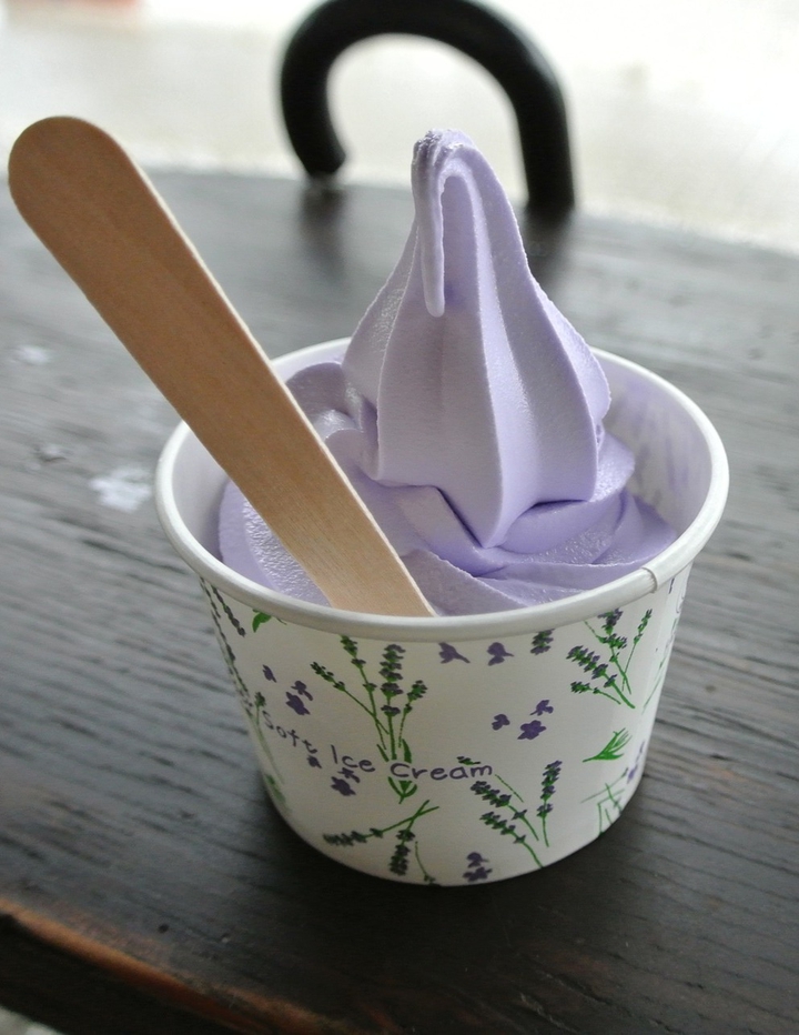 lavender ice cream