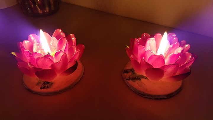 candel flowers