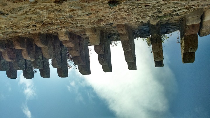 St-Malo rempart vu du dessous