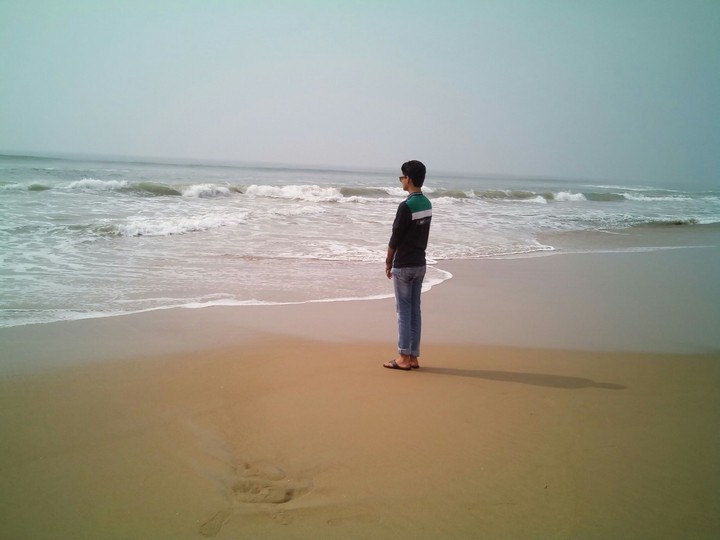Golden beach