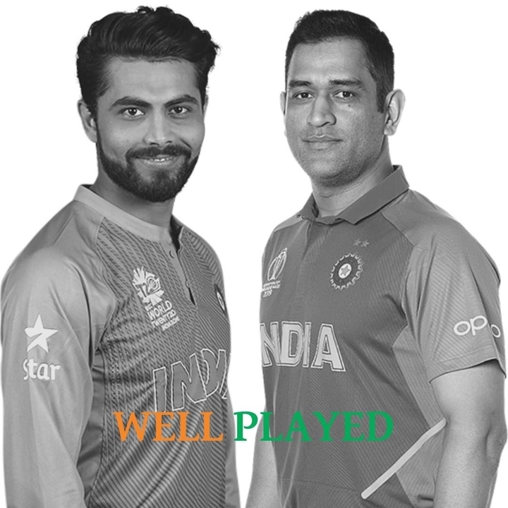 MS Dhoni and Jadaja