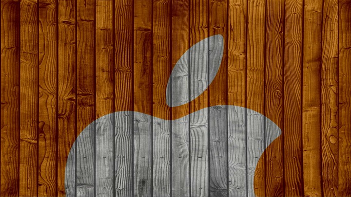 Apple in the woods!!