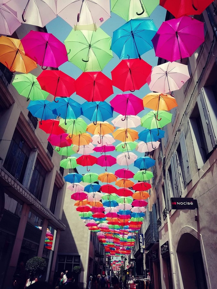 umbrella sky