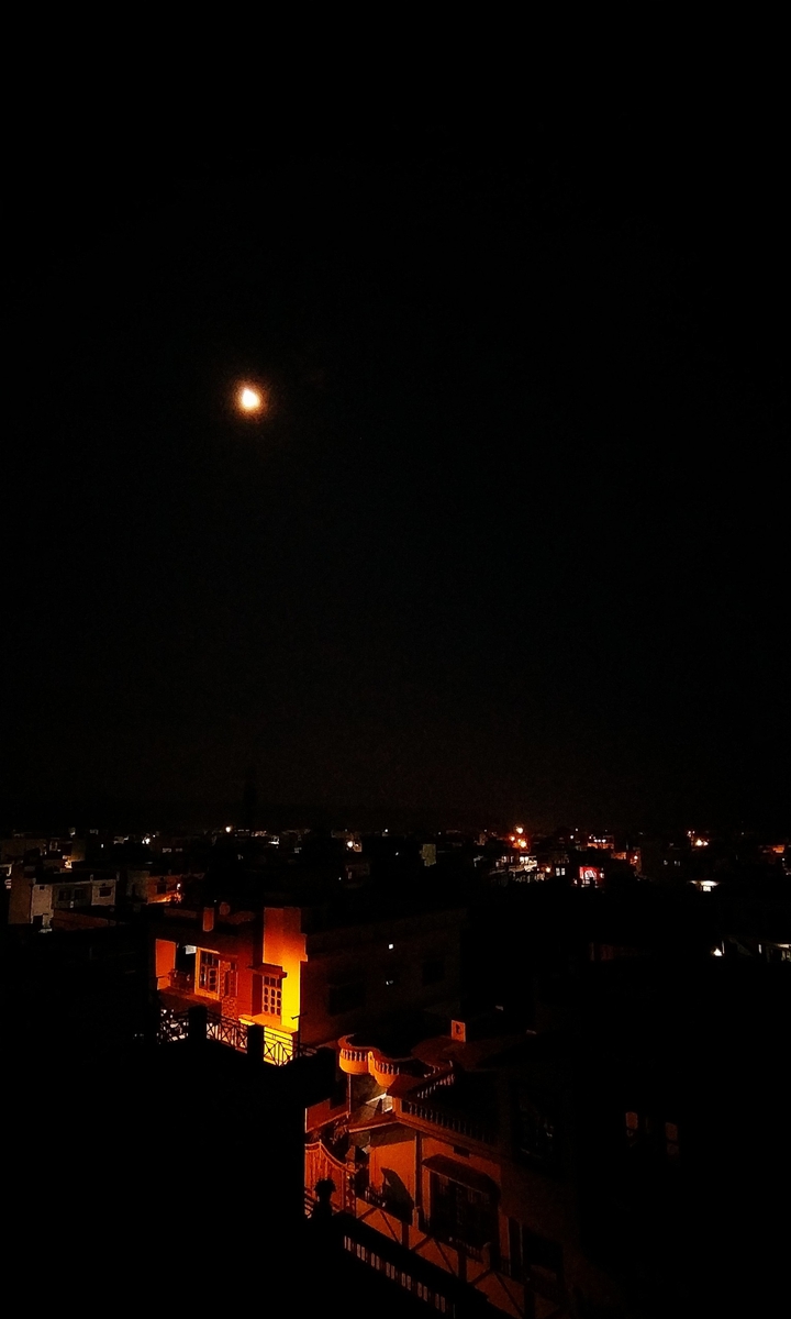 THE DARKER THE THE NIGHT THE BRIGHTER THE MOON SHINES;)