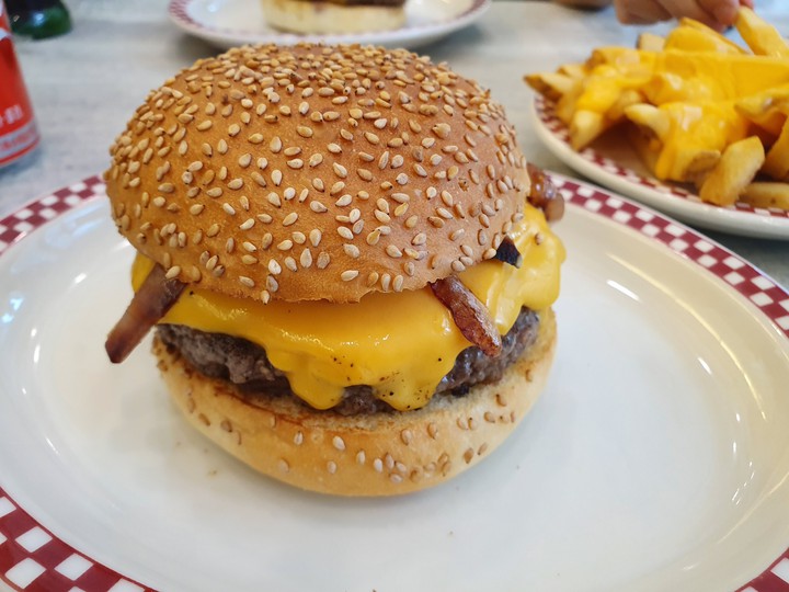A burger