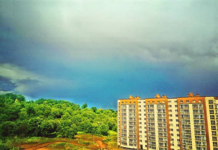 The outskirts of Lviv