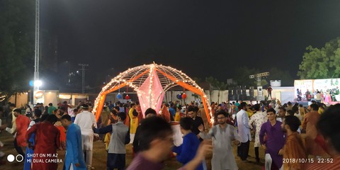 When you're sad, do garba ??