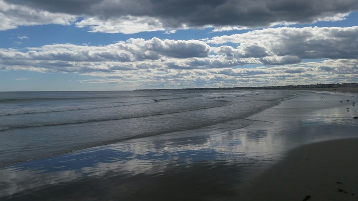 cloudy but happy