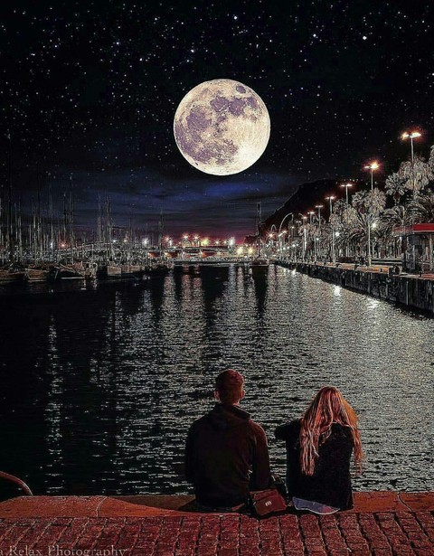 river moonlight