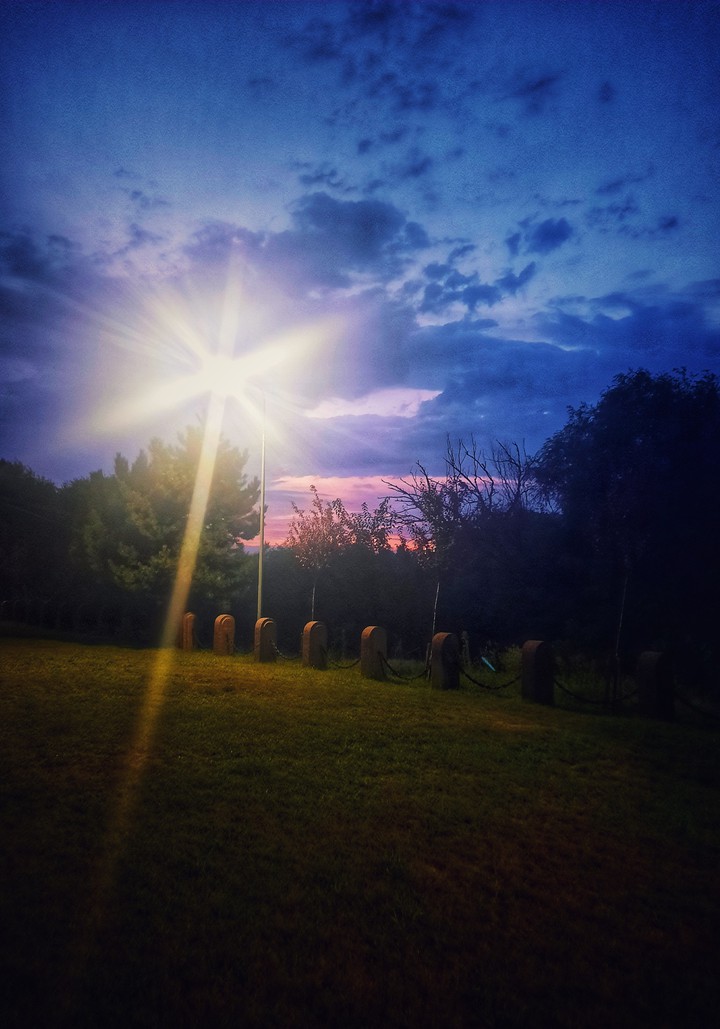 Sunset...