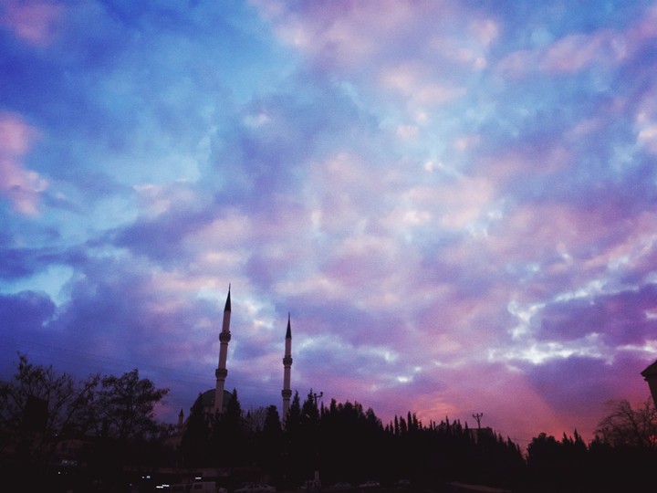 Yağmurdan Sonra Gökyüzü ve Cami