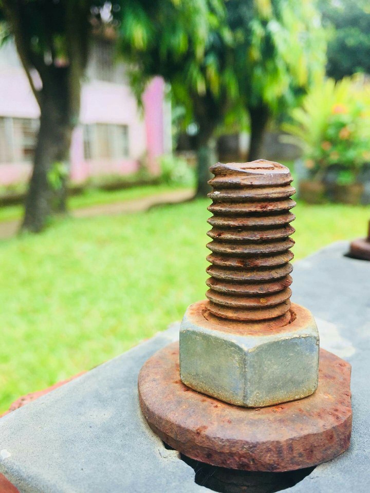 Rusty Bolt and Nut