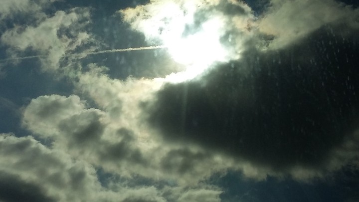 sunny cloudy