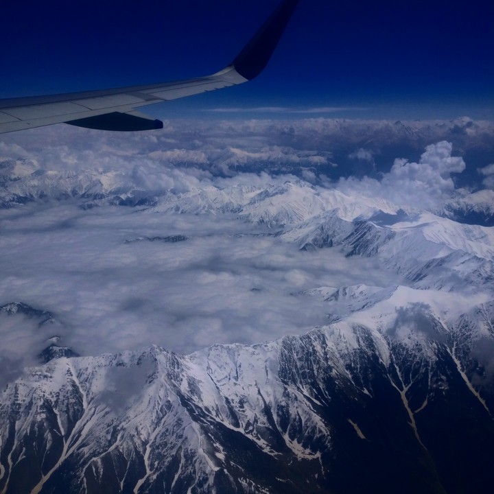First glimpse of Kashmir valley