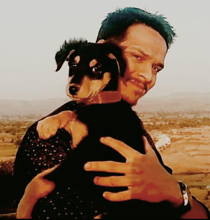 #dogs love #like a small child