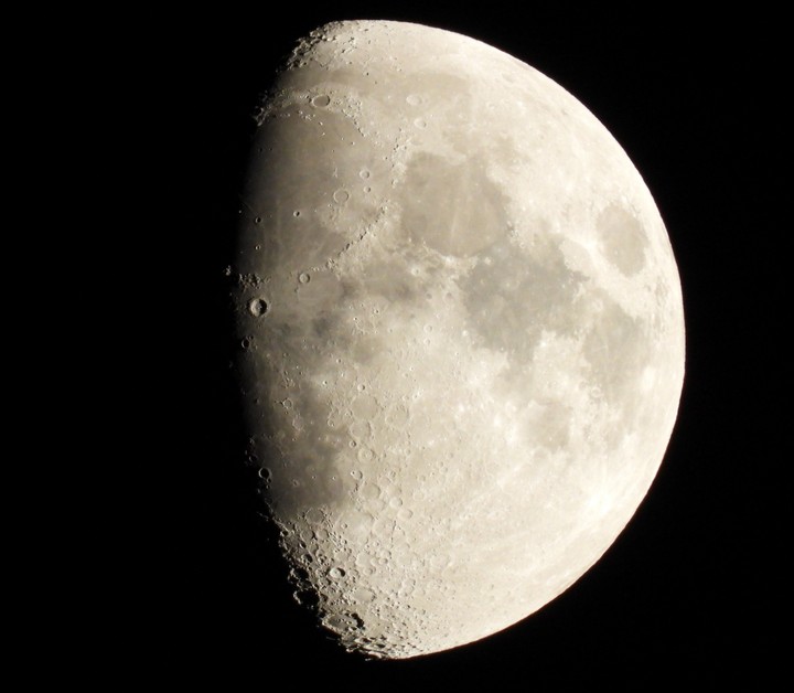 Gibbous moon
