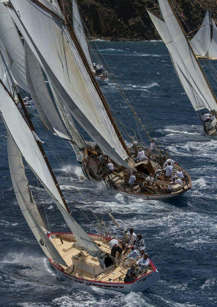 course au large