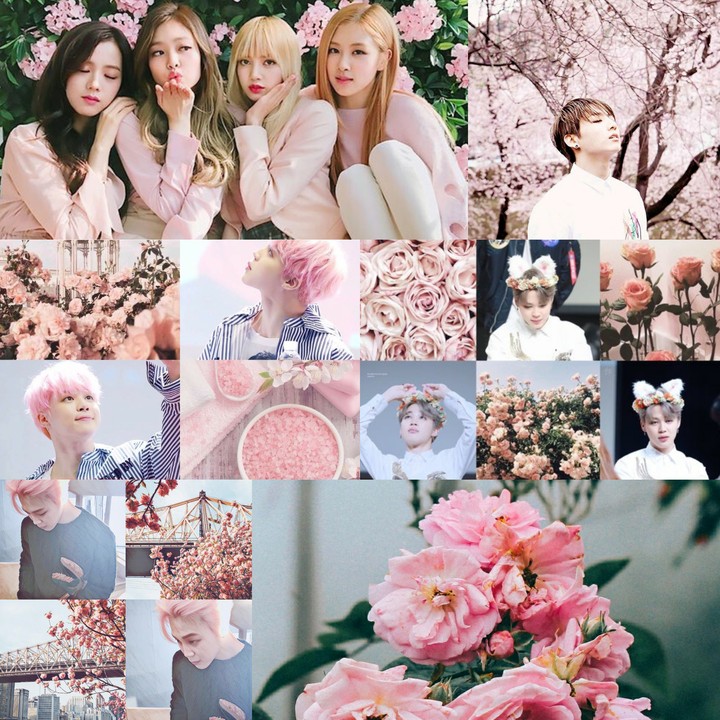 Blackpink BTS Collage