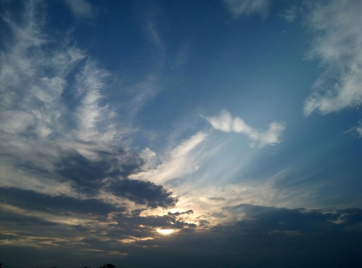 Blue sky☁