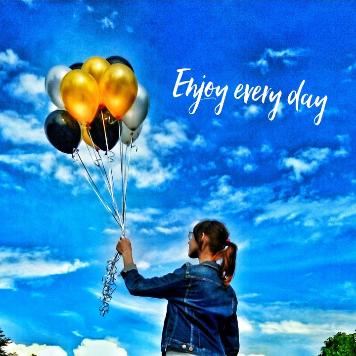 people and balloons