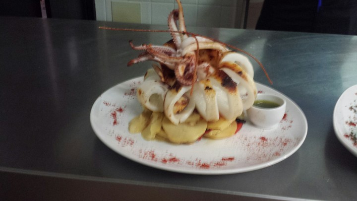 squid grill