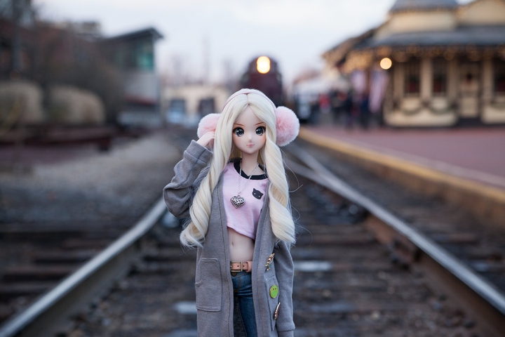ON THE RAILWAY TRACKS