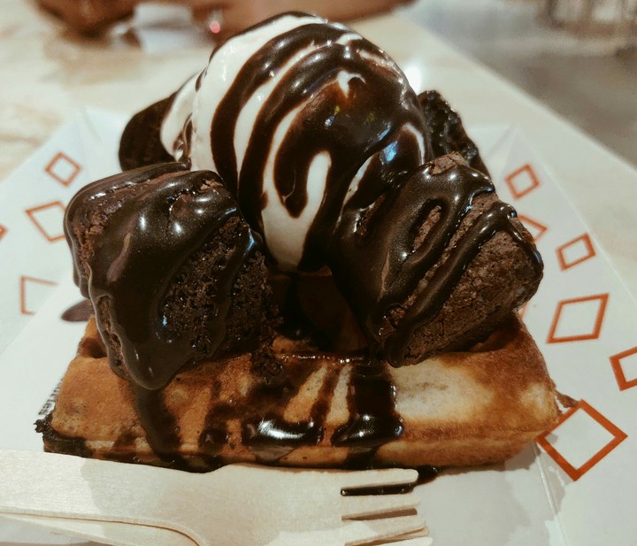 chocolate waffle