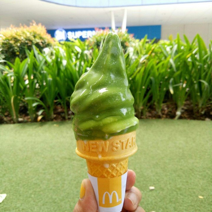 ice cream matcha