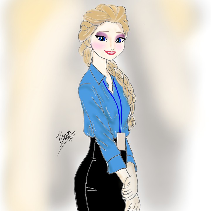 my drawing with color ❤️