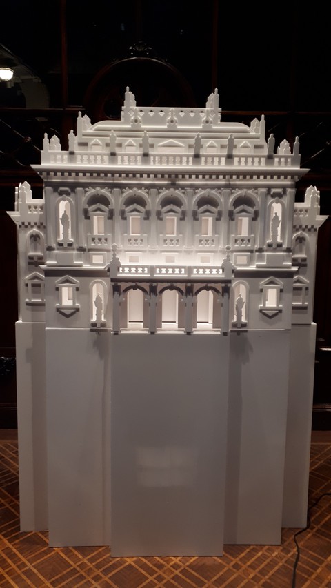Hungarian Operahouse in mini sculpture