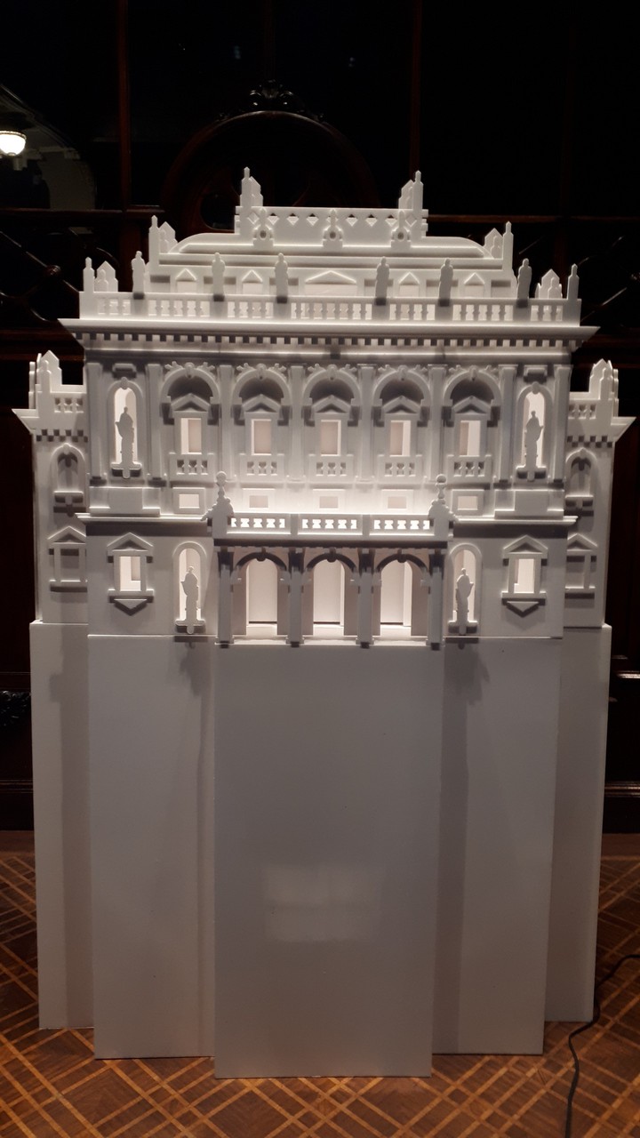 Hungarian Operahouse in mini sculpture